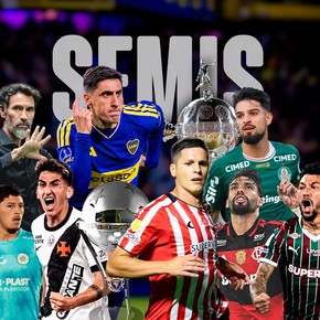 Semis de la Libertadores y la Sudamericana: días, horarios y TV con Estudiantes y Boca