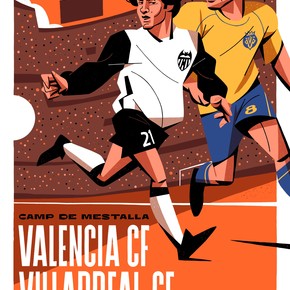 ¿Por qué en España promocionan un partido con Aimar y Riquelme ?