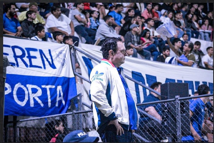 Héctor Melgarejo, presidente de Sportivo Ameliano.