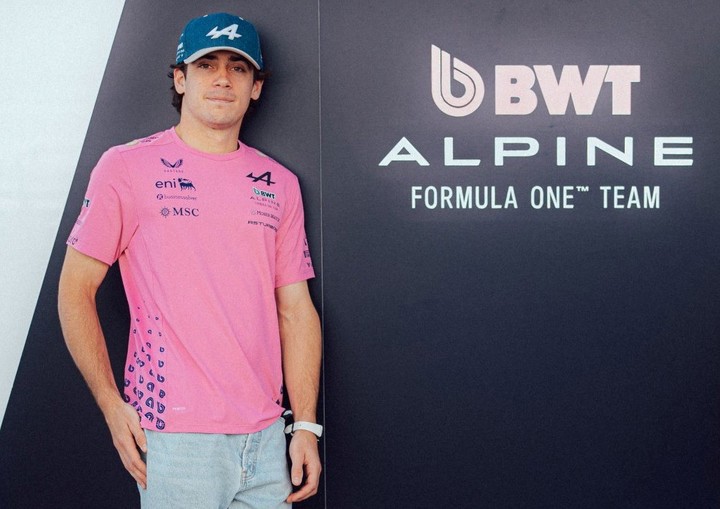 Franco Colapinto, en la previa del GP de Austin (Prensa Alpine).