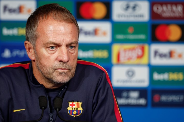 Flick en conferencia de prensa. (EFE)