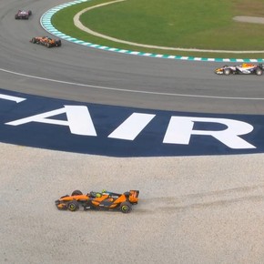 Video: tras criticar a Colapinto, Lando Norris cometió un error infantil en Malasia