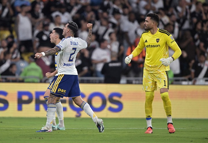 El festejo de Montero en el Maracaná (Foto: Reuters).