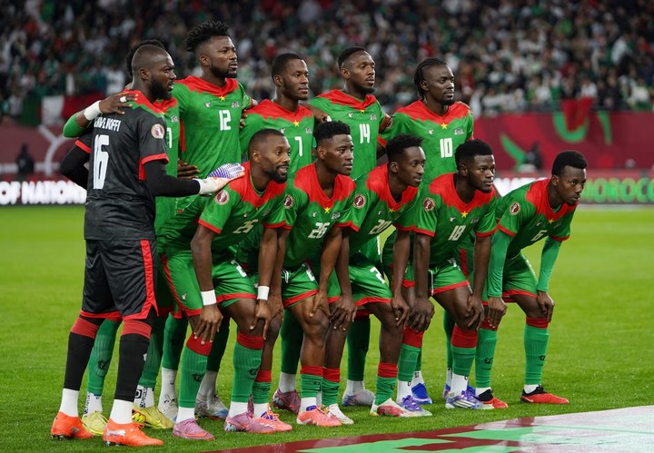 La Selección de Burkina Faso.