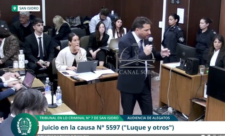 Gianinna y Claudia se dieron vuelta cuando el fiscal Ferrari mostró una foto del estado del cuerpo de Diego Maradona.