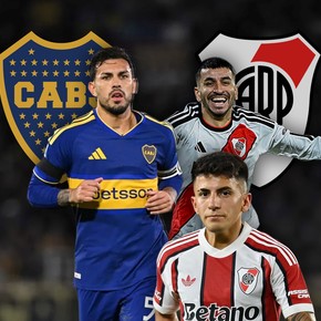Un Boca-River en clave Selección: Paredes vs. Almada y Correa