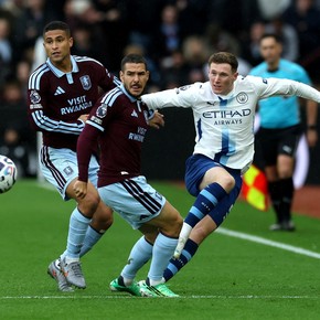 Con Enzo, el Manchester City cayó ante el Aston Villa de Buendía y perdió su invicto