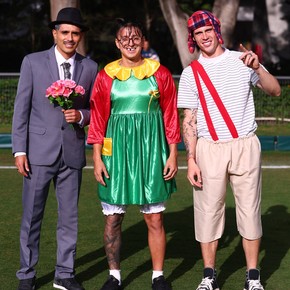 Halloween en Chivas: los insólitos disfraces de los jugadores de Milito