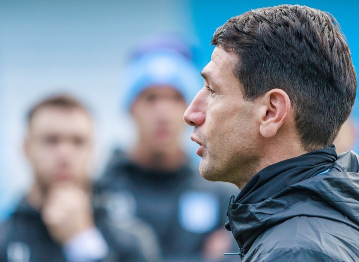 El técnico debutará en su segundo ciclo como interino. Foto: Prensa Racing.