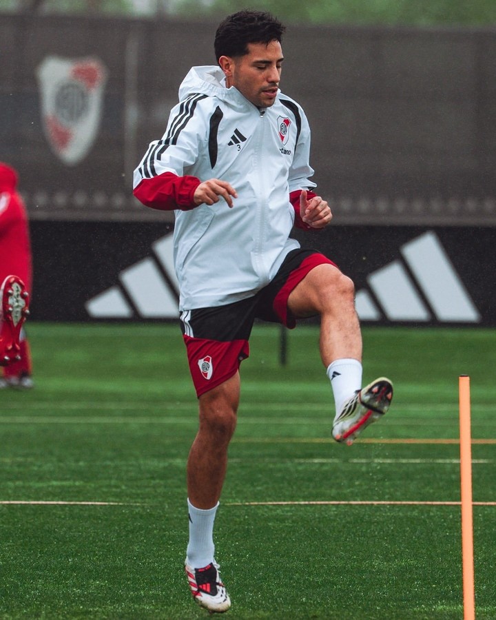 Francisco Ortega en el Camp. Prensa River.