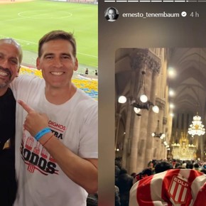 De Trebucq a Federico D'Elía: los famosos hinchas de Estudiantes que festejaron el pase a la final de la Copa Libertadores