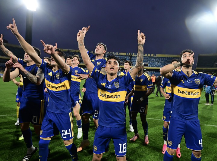 Boca viene de eliminar a Racing de la Copa Argentina de manera agónica (Foto Sebastian Granata - CLARIN).