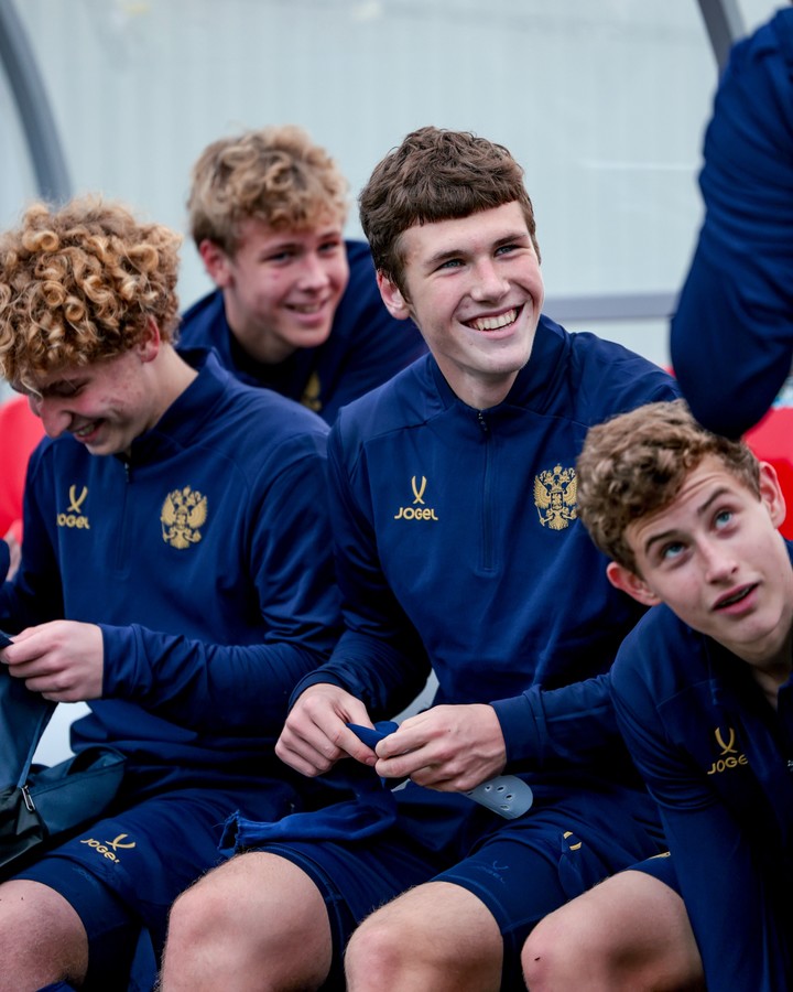 Los entrenamientos en la previa al Mundial.