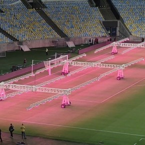 El campo de juego del Maracaná: su estado y el sistema que usaron para mejorarlo antes de la visita de Boca y Estudiantes