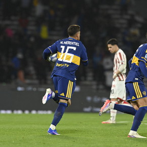 Video: otro gol de Merentiel, en la primera pelota que tocó tras su ingreso