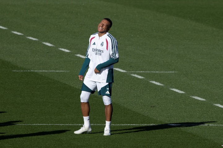 Kylian Mbappé regresa en el Real Madrid (EFE).