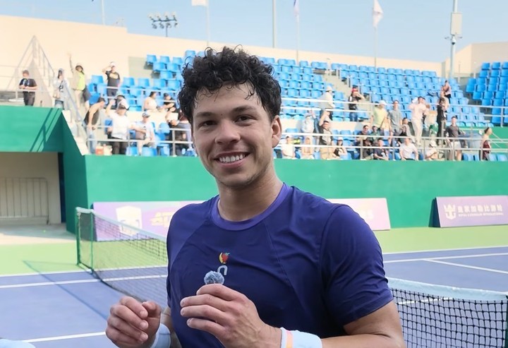 Ben Shelton en el vlog de Etcheverry (Foto: Youtube).