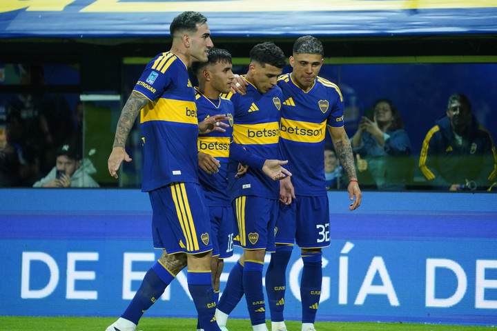 Boca le ganó a Talleres (Foto Juano Tesone - CLARIN).