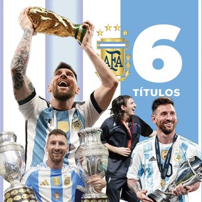 El legado eterno de Messi: todos sus títulos con la Selección Argentina