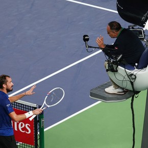 Medvedev y un insólito momento: amenazó al umpire con irse de la cancha si no le mostraban el ojo de halcón