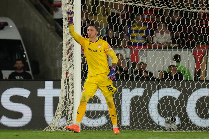 Muslera, clave para Estudiantes. (AP)