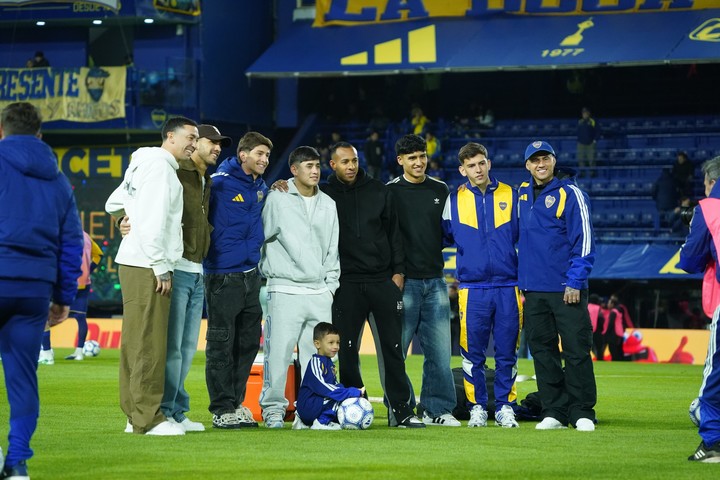 Leandro Paredes en la previa de Boca vs Talleres (Foto Juano Tesone - CLARIN).