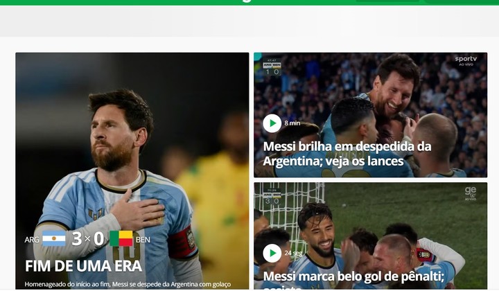 Globo de Brasil: fin de una era.