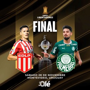 Estudiantes vs. Palmeiras: cuándo y dónde se juega la final de la Copa Libertadores 2026
