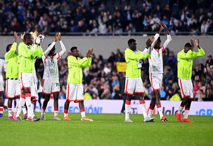 Los jugadores de Burkina Faso. (Foto: Reuters)