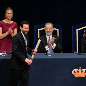 Un premio a la humanidad de Messi