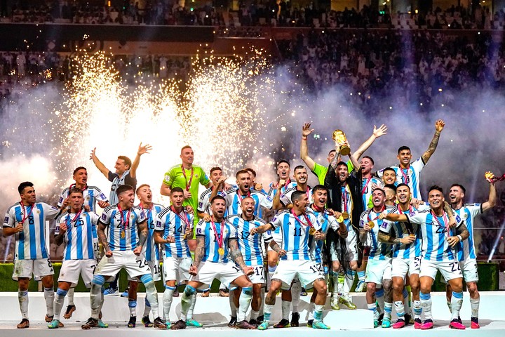 Final de la copa del mundo Qatar 2022
Argentina vs Francia
Argentina Campeón
Lionel Messi
Foto :Aníbal Greco / La Nacion