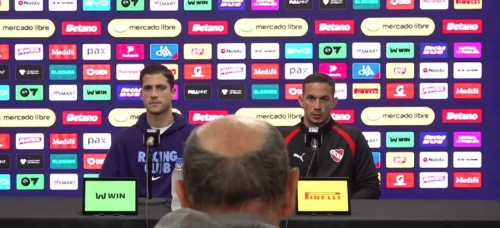 La conferencia del Clásico de Avellaneda.